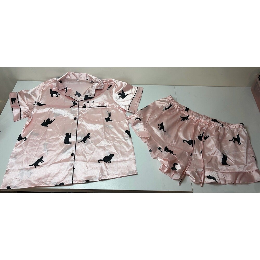 Women’s Silky Cat Pajamas